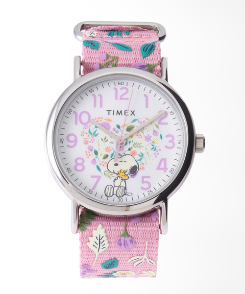 HIROB(ヒロブ)の「Web限定 TIMEX WATCH WEEKENDER TW2V77800(アナログ腕時計・レディース・シルバー・FREE)」の1枚目の写真