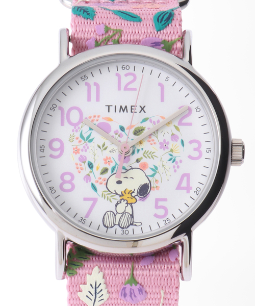 HIROB(ヒロブ)の「Web限定 TIMEX WATCH WEEKENDER TW2V77800(アナログ腕時計・レディース・シルバー・FREE)」の2枚目の写真