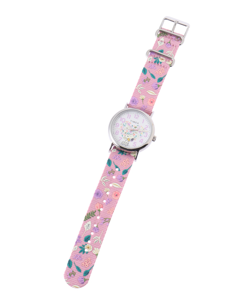 HIROB(ヒロブ)の「Web限定 TIMEX WATCH WEEKENDER TW2V77800(アナログ腕時計・レディース・シルバー・FREE)」の7枚目の写真