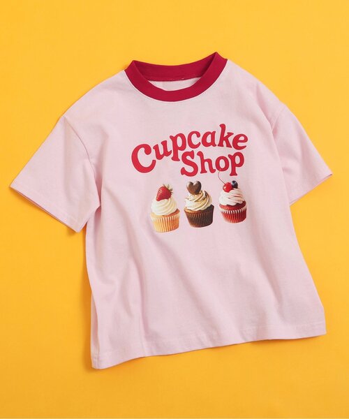 BREEZE（ブリーズ）の「６柄グラフィック半袖Tシャツ（Tシャツ/カットソー・キッズ・オフホワイト/グリーン/ピンク/ベージュ/チャコール/イエロー・80/90/100/110/120/130/140）」の6枚目の写真