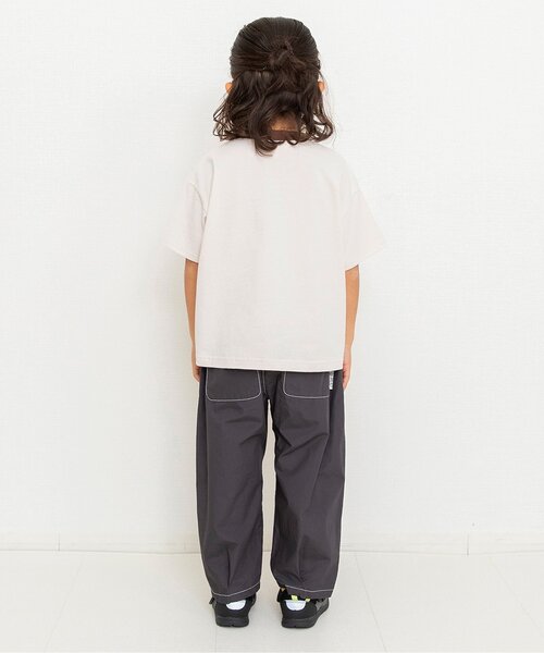 BREEZE（ブリーズ）の「６柄グラフィック半袖Tシャツ（Tシャツ/カットソー・キッズ・オフホワイト/グリーン/ピンク/ベージュ/チャコール/イエロー・80/90/100/110/120/130/140）」の8枚目の写真