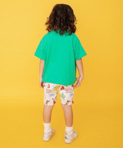 BREEZE（ブリーズ）の「６柄グラフィック半袖Tシャツ（Tシャツ/カットソー・キッズ・オフホワイト/グリーン/ピンク/ベージュ/チャコール/イエロー・80/90/100/110/120/130/140）」の10枚目の写真