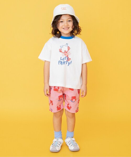 BREEZE（ブリーズ）の「６柄グラフィック半袖Tシャツ（Tシャツ/カットソー・キッズ・オフホワイト/グリーン/ピンク/ベージュ/チャコール/イエロー・80/90/100/110/120/130/140）」の12枚目の写真
