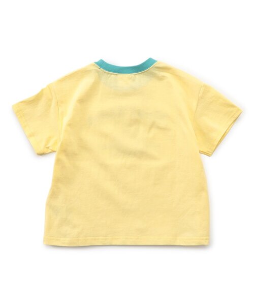 BREEZE（ブリーズ）の「６柄グラフィック半袖Tシャツ（Tシャツ/カットソー・キッズ・オフホワイト/グリーン/ピンク/ベージュ/チャコール/イエロー・80/90/100/110/120/130/140）」の21枚目の写真