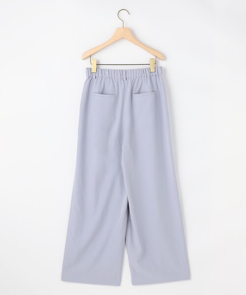 組曲（クミキョク）の「スムースクロス ラップ見えワイドパンツ（その他パンツ・レディース・アイボリー系/ライトグレー系/ブラック系・1/2/3）」の16枚目の写真