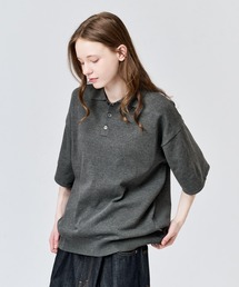 WETTEMPT(�E�B�e���v�g)��HIGH GAUGE S/S KNIT POLO / �n�C�Q�[�WS/S�j�b�g�|��(�|���V���c)
