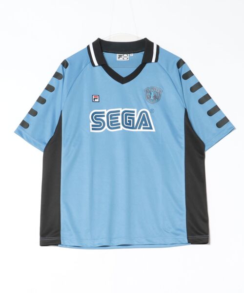 FILA（フィラ）の「《FILA》S/S TEE（Tシャツ/カットソー・メンズ・ホワイト/ブルー・M/L）」の2枚目の写真