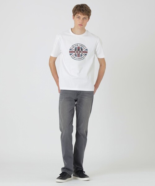 BLACK LABEL CRESTBRIDGE（ブラックレーベル・クレストブリッジ）の「ヴィンテージグラフィックTシャツ（Tシャツ/カットソー・メンズ・オレンジ系その他/ブラック/ブルー系その他4/オフホワイト・XL/L/M）」の5枚目の写真
