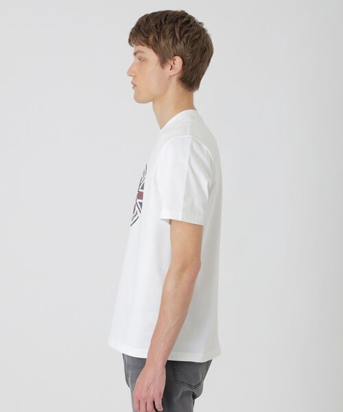 BLACK LABEL CRESTBRIDGE（ブラックレーベル・クレストブリッジ）の「ヴィンテージグラフィックTシャツ（Tシャツ/カットソー・メンズ・オレンジ系その他/ブラック/ブルー系その他4/オフホワイト・XL/L/M）」の6枚目の写真