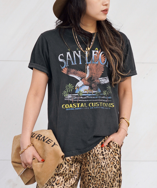 GOOD ROCK SPEED(グッドロックスピード)の「【GOOD ROCK SPEED 】TEXAS eagle Tsh(Tシャツ/カットソー・レディース・ブラック系その他・FREE)」の10枚目の写真