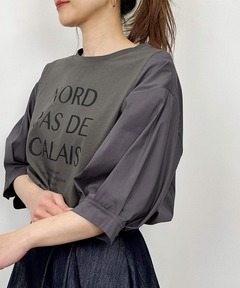 セール】ショートロゴプリントLS 240591（Tシャツ/カットソー