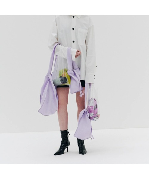 ITTI（イッチ）の「MARY INSIDE OUT TOTE L（トートバッグ・メンズ・グレー/ミント/ラベンダー・FREE）」の9枚目の写真