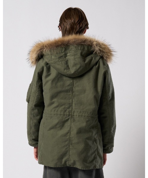 wjk(ダヴルジェイケイ)の「heavy moleskin N-3B(その他アウター・メンズ・ブラック/カーキオリーブ・SMALL/MEDIUM/LARGE/X-LARGE)」の7枚目の写真
