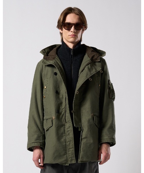 wjk(ダヴルジェイケイ)の「heavy moleskin N-3B(その他アウター・メンズ・ブラック/カーキオリーブ・SMALL/MEDIUM/LARGE/X-LARGE)」の8枚目の写真