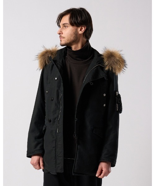 wjk(ダヴルジェイケイ)の「heavy moleskin N-3B(その他アウター・メンズ・ブラック/カーキオリーブ・SMALL/MEDIUM/LARGE/X-LARGE)」の10枚目の写真