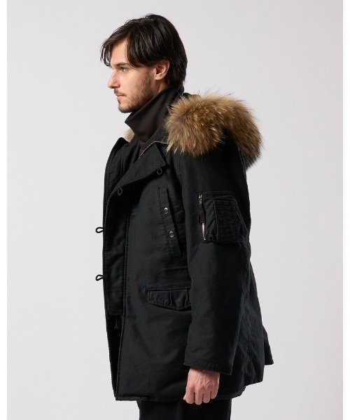wjk(ダヴルジェイケイ)の「heavy moleskin N-3B(その他アウター・メンズ・ブラック/カーキオリーブ・SMALL/MEDIUM/LARGE/X-LARGE)」の11枚目の写真