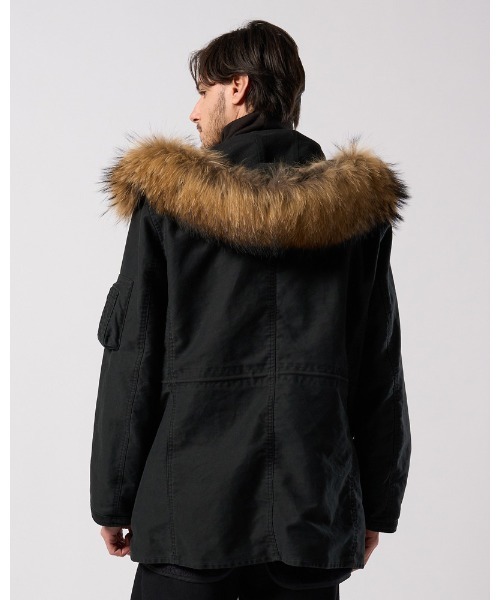 wjk(ダヴルジェイケイ)の「heavy moleskin N-3B(その他アウター・メンズ・ブラック/カーキオリーブ・SMALL/MEDIUM/LARGE/X-LARGE)」の12枚目の写真