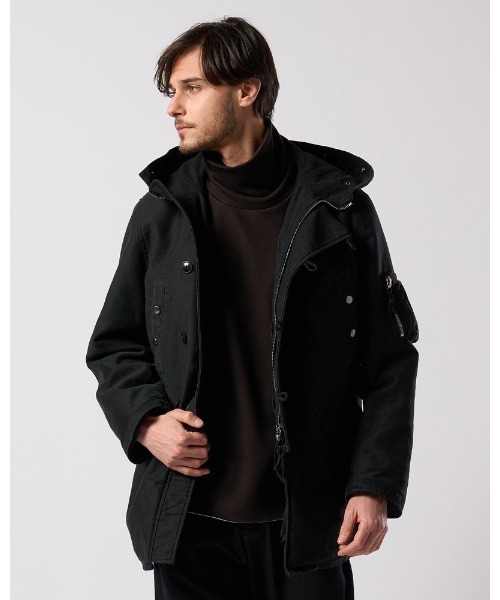 wjk(ダヴルジェイケイ)の「heavy moleskin N-3B(その他アウター・メンズ・ブラック/カーキオリーブ・SMALL/MEDIUM/LARGE/X-LARGE)」の13枚目の写真