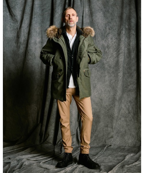 wjk(ダヴルジェイケイ)の「heavy moleskin N-3B(その他アウター・メンズ・ブラック/カーキオリーブ・SMALL/MEDIUM/LARGE/X-LARGE)」の14枚目の写真