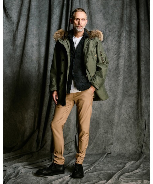 wjk(ダヴルジェイケイ)の「heavy moleskin N-3B(その他アウター・メンズ・ブラック/カーキオリーブ・SMALL/MEDIUM/LARGE/X-LARGE)」の16枚目の写真