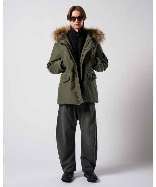wjk(ダヴルジェイケイ)の「heavy moleskin N-3B(その他アウター・メンズ・ブラック/カーキオリーブ・SMALL/MEDIUM/LARGE/X-LARGE)」の20枚目の写真