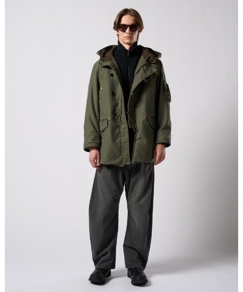 wjk(ダヴルジェイケイ)の「heavy moleskin N-3B(その他アウター・メンズ・ブラック/カーキオリーブ・SMALL/MEDIUM/LARGE/X-LARGE)」の22枚目の写真