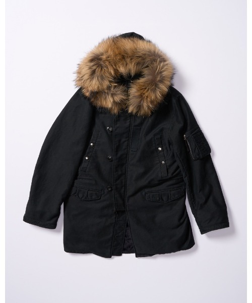 wjk(ダヴルジェイケイ)の「heavy moleskin N-3B(その他アウター・メンズ・ブラック/カーキオリーブ・SMALL/MEDIUM/LARGE/X-LARGE)」の9枚目の写真