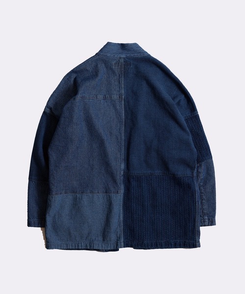 FDMTL(ファンダメンタル)の「【FDMTL】PACHWORK HAORI JACKET 3YR WASH(その他アウター・メンズ・インディゴブルー・5/4/3)」の8枚目の写真