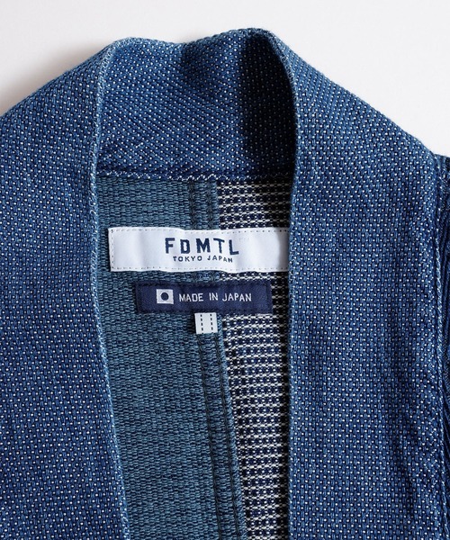 FDMTL(ファンダメンタル)の「【FDMTL】PACHWORK HAORI JACKET 3YR WASH(その他アウター・メンズ・インディゴブルー・5/4/3)」の7枚目の写真