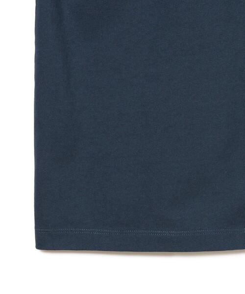 Champion(チャンピオン)の「【別注】Champion by MIN-NANO / ロゴ Tシャツ(Tシャツ/カットソー・メンズ・ベージュ/ネイビー/ホワイト・SMALL/MEDIUM/XX-LARGE/X-LARGE/LARGE/XXX-LARGE)」の9枚目の写真