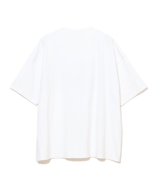 Champion(チャンピオン)の「【別注】Champion by MIN-NANO / ロゴ Tシャツ(Tシャツ/カットソー・メンズ・ベージュ/ネイビー/ホワイト・SMALL/MEDIUM/XX-LARGE/X-LARGE/LARGE/XXX-LARGE)」の13枚目の写真