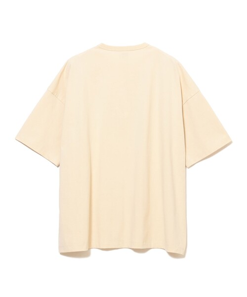 Champion(チャンピオン)の「【別注】Champion by MIN-NANO / ロゴ Tシャツ(Tシャツ/カットソー・メンズ・ベージュ/ネイビー/ホワイト・SMALL/MEDIUM/XX-LARGE/X-LARGE/LARGE/XXX-LARGE)」の18枚目の写真