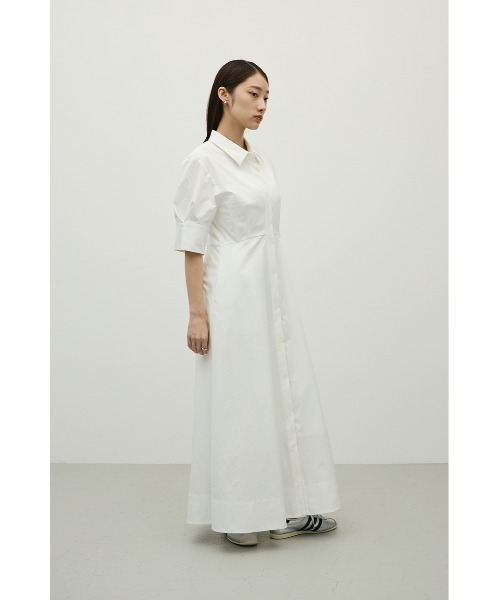 STYLEMIXER(スタイルミキサー)の「フレアマキシシャツワンピース(ワンピース・レディース・ブラック/サックスブルー/ホワイト・SMALL/MEDIUM)」の16枚目の写真