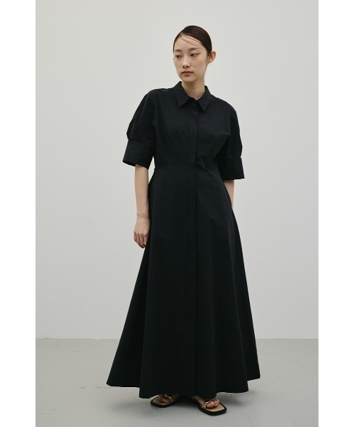STYLEMIXER(スタイルミキサー)の「フレアマキシシャツワンピース(ワンピース・レディース・ブラック/サックスブルー/ホワイト・SMALL/MEDIUM)」の10枚目の写真