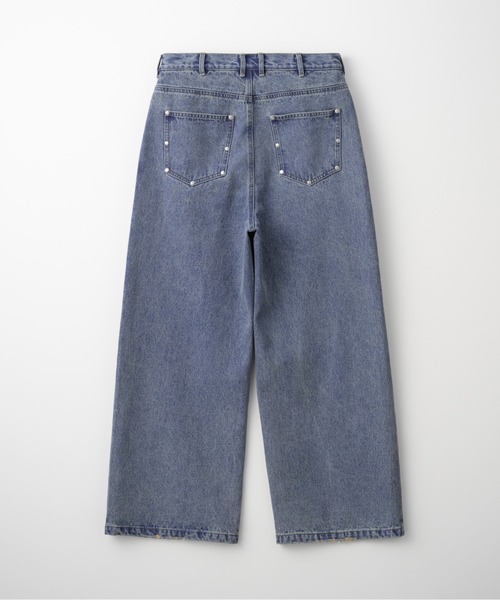 THE CLE(ザクレ)の「STUDS DENIM / スタッズデニム(デニムパンツ・メンズ・ブラック/グレー/ブルー・LARGE/MEDIUM/SMALL)」の3枚目の写真