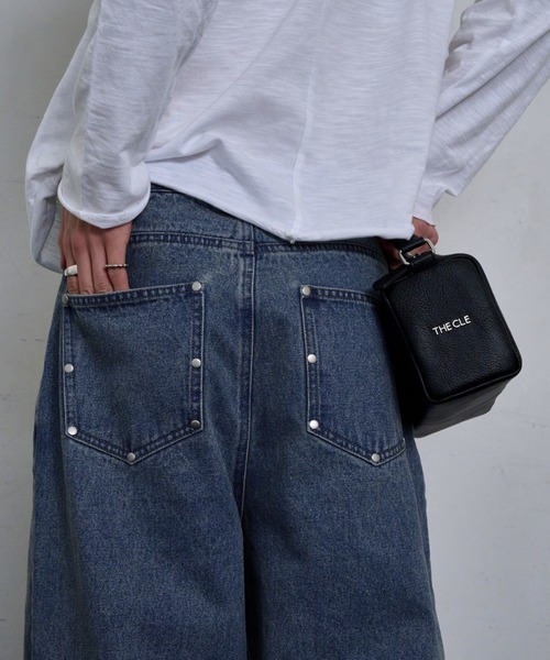 THE CLE(ザクレ)の「STUDS DENIM / スタッズデニム(デニムパンツ・メンズ・ブラック/グレー/ブルー・LARGE/MEDIUM/SMALL)」の11枚目の写真