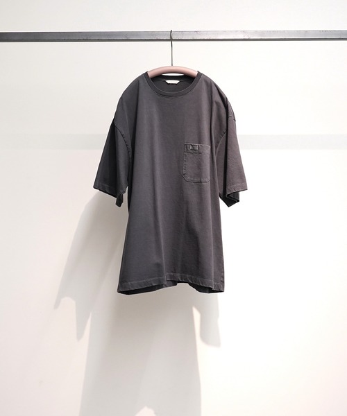 TROVE(トローヴ)の「TROVE / ORGANIC COTTON POCKET T-SHIRT(Tシャツ/カットソー・メンズ・スミクロ/ネイビー・1/3)」の3枚目の写真