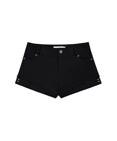 ROCKCAKE(ロックケーキ)の「Layer Cut Shorts - Black(その他パンツ・レディース・その他・SMALL/MEDIUM)」の1枚目の写真