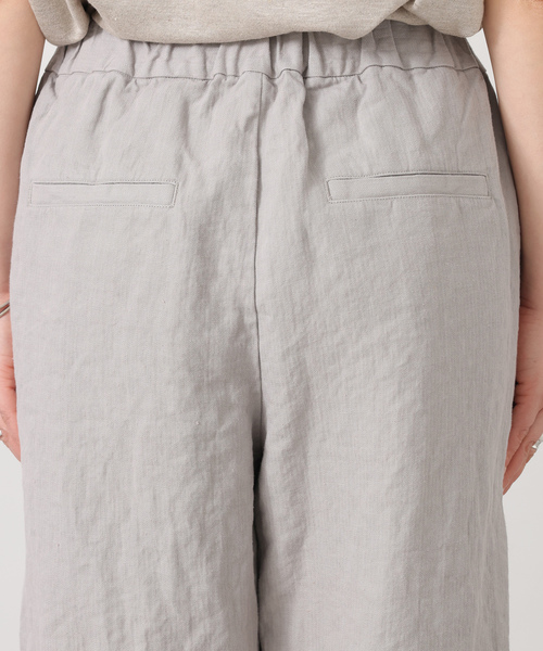 JOURNAL STANDARD LUXE（ジャーナルスタンダード　ラックス）の「リネンヘリンボンタックイージーパンツ（その他パンツ・レディース・グレー/ブラウン・FREE）」の17枚目の写真