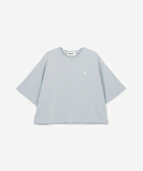GYMPHLEX(ジムフレックス)の「Gymphlex | シルケットコットン クルーネックTシャツ WOMEN(Tシャツ/カットソー・レディース・ピンク/イエロー/ブルー系その他・12)」の2枚目の写真