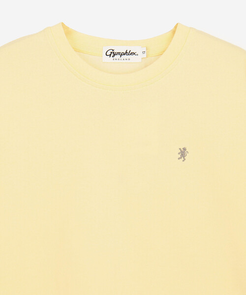 GYMPHLEX(ジムフレックス)の「Gymphlex | シルケットコットン クルーネックTシャツ WOMEN(Tシャツ/カットソー・レディース・ピンク/イエロー/ブルー系その他・12)」の6枚目の写真