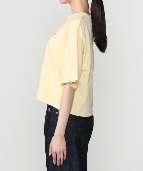 GYMPHLEX(ジムフレックス)の「Gymphlex | シルケットコットン クルーネックTシャツ WOMEN(Tシャツ/カットソー・レディース・ピンク/イエロー/ブルー系その他・12)」の11枚目の写真