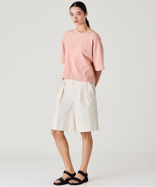 GYMPHLEX(ジムフレックス)の「Gymphlex | シルケットコットン クルーネックTシャツ WOMEN(Tシャツ/カットソー・レディース・ピンク/イエロー/ブルー系その他・12)」の18枚目の写真