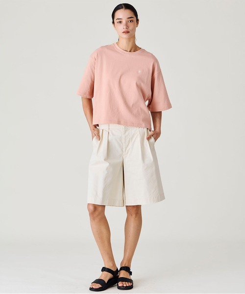 GYMPHLEX(ジムフレックス)の「Gymphlex | シルケットコットン クルーネックTシャツ WOMEN(Tシャツ/カットソー・レディース・ピンク/イエロー/ブルー系その他・12)」の17枚目の写真
