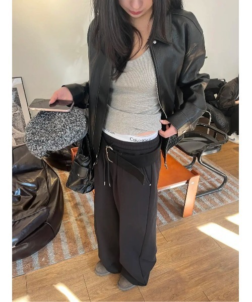 BLACKUP（ブラックアップ）の「[MADE] キットホルターネックタンク（カップ付き）（タンクトップ・レディース・ブラック/パープル/ホワイト/グレー・SMALL/MEDIUM）」の20枚目の写真