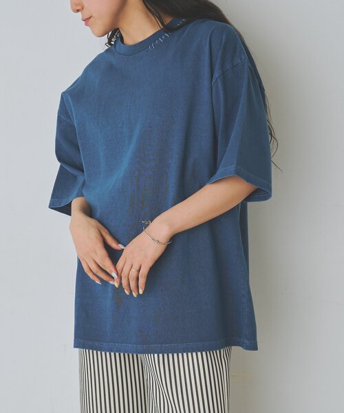 COLONY 2139（コロニートゥーワンスリーナイン）の「ハンドステッチTシャツ（Tシャツ/カットソー・メンズ・グレー/ブルー/ブラック・MEDIUM/LARGE）」の18枚目の写真