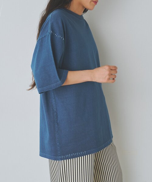 COLONY 2139（コロニートゥーワンスリーナイン）の「ハンドステッチTシャツ（Tシャツ/カットソー・メンズ・グレー/ブルー/ブラック・MEDIUM/LARGE）」の16枚目の写真