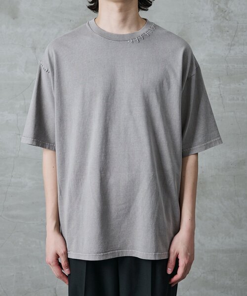 COLONY 2139（コロニートゥーワンスリーナイン）の「ハンドステッチTシャツ（Tシャツ/カットソー・メンズ・グレー/ブルー/ブラック・MEDIUM/LARGE）」の10枚目の写真
