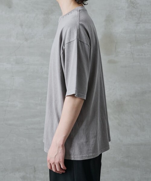 COLONY 2139（コロニートゥーワンスリーナイン）の「ハンドステッチTシャツ（Tシャツ/カットソー・メンズ・グレー/ブルー/ブラック・MEDIUM/LARGE）」の9枚目の写真