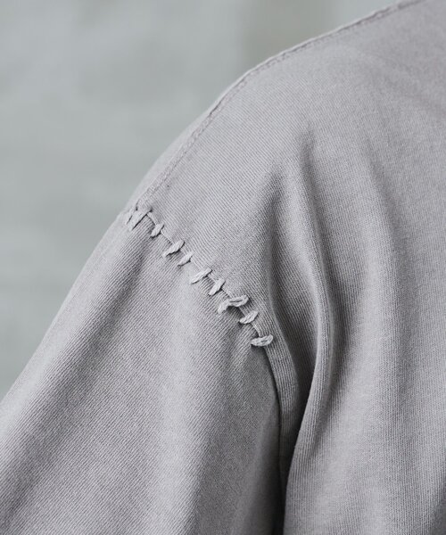 COLONY 2139（コロニートゥーワンスリーナイン）の「ハンドステッチTシャツ（Tシャツ/カットソー・メンズ・グレー/ブルー/ブラック・MEDIUM/LARGE）」の5枚目の写真